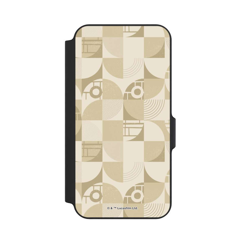 Galaxy S23 FE NIVOflip R2D2 Bauhaus Style Beige