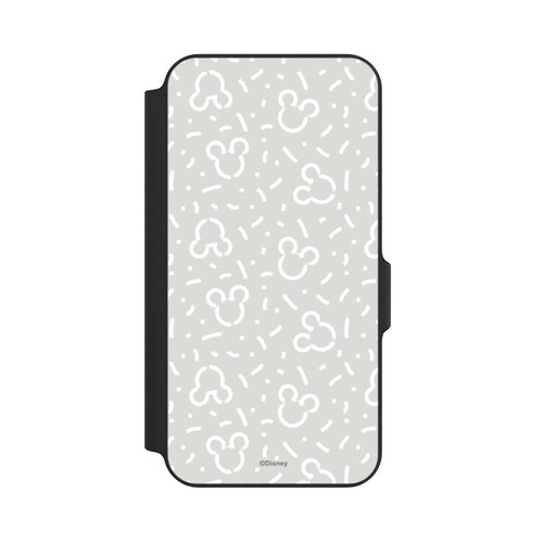 Samsung Galaxy S23 FE NIVOflip Disney Mickey Icon Pattern Grey