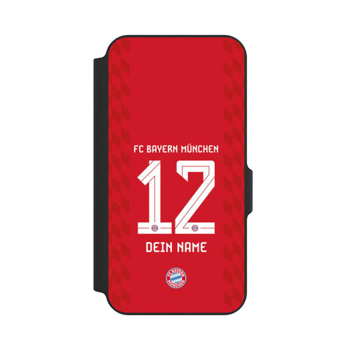 Samsung Galaxy S23 FE NIVOflip FC Bayern München Trikot Personalisierbar 25-26
