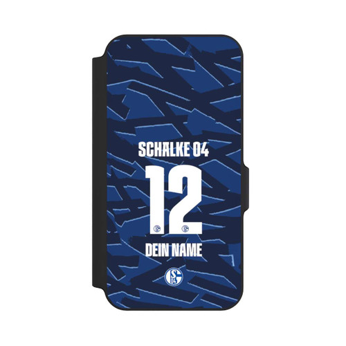 Samsung Galaxy S23 FE NIVOflip Schalke 04 Trikot Personalisierbar 25-26
