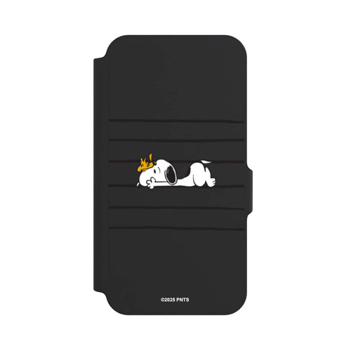 Samsung Galaxy S23 FE NIVOflip Snoopy Woodstock Streifen Peanuts Transparent