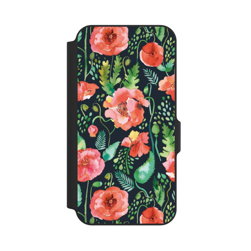 Samsung Galaxy S23 FE NIVOflip Poppies Dark Wilderness