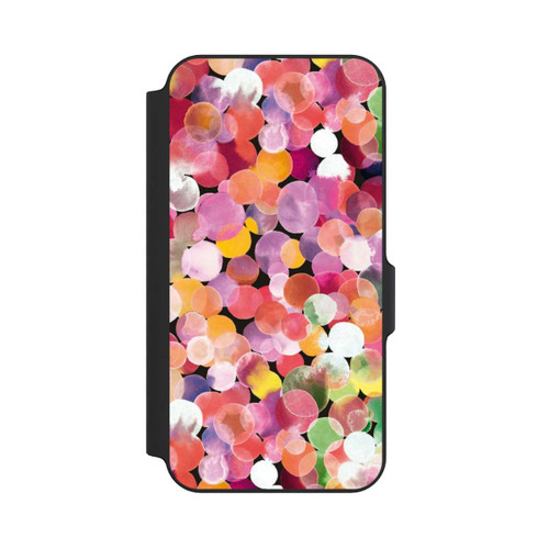 Samsung Galaxy S23 FE NIVOflip Colorful Watercolor Dots