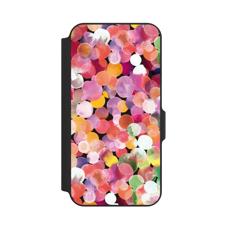 Galaxy S23 FE NIVOflip Colorful Watercolor Dots