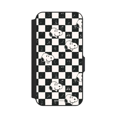 Samsung Galaxy S23 FE NIVOflip Snoopy Heads Checked Pattern
