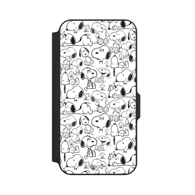 Galaxy S23 FE NIVOflip Classic Snoopy Pattern White