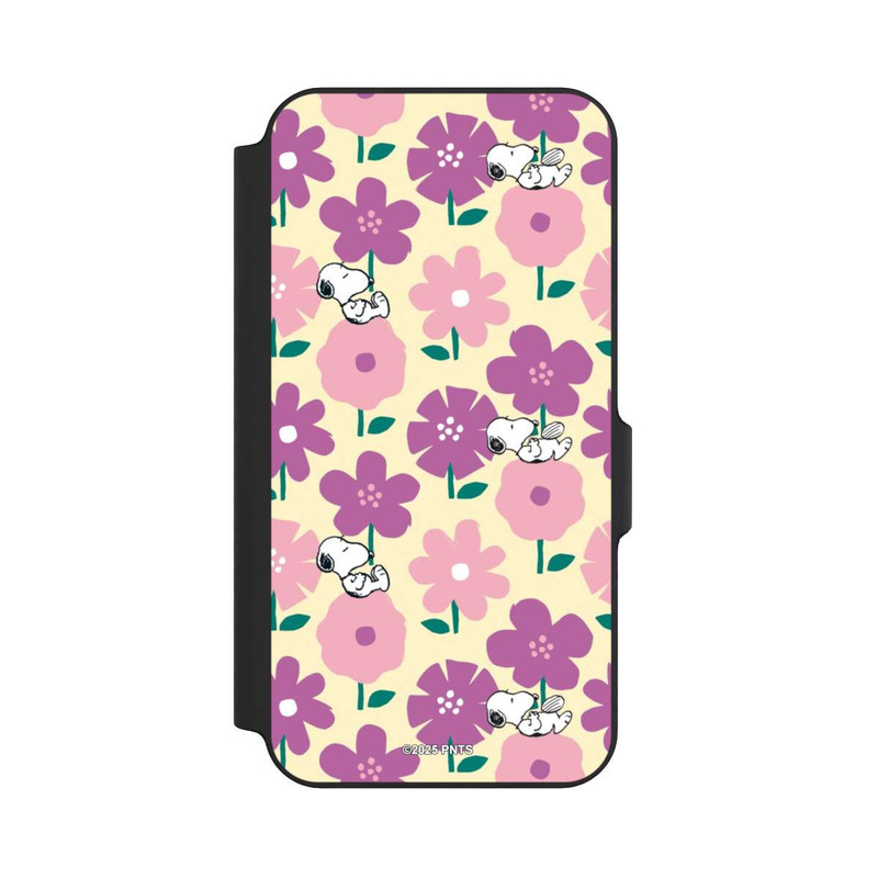 Galaxy S23 FE NIVOflip Peanuts Flower Pattern Yellow