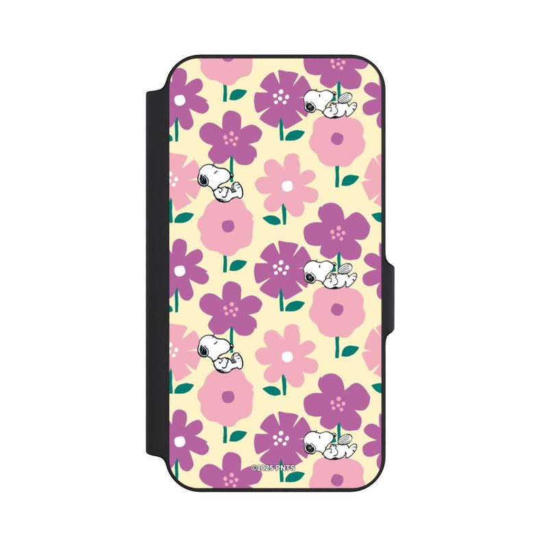Galaxy S23 FE NIVOflip Peanuts Flower Pattern Yellow
