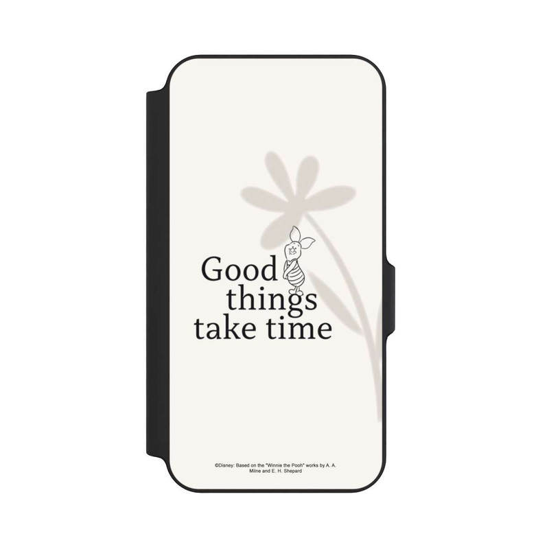 Galaxy S23 FE NIVOflip Good Things Take time Piglet