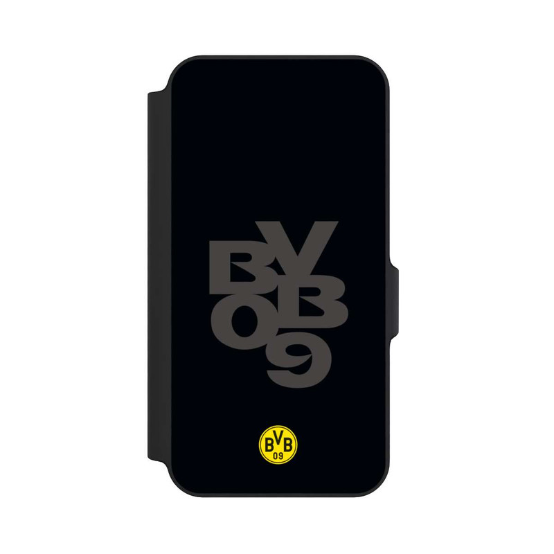 Galaxy S23 FE NIVOflip BVB09 Grau Schwarz