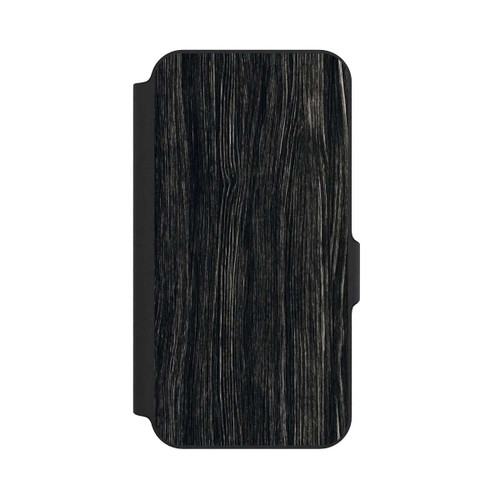 Samsung Galaxy S23 FE NIVOflip Dunkle Holzstruktur