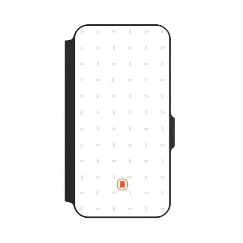 Samsung Galaxy S23 FE NIVOflip Nivocase Muster Weiss Grau