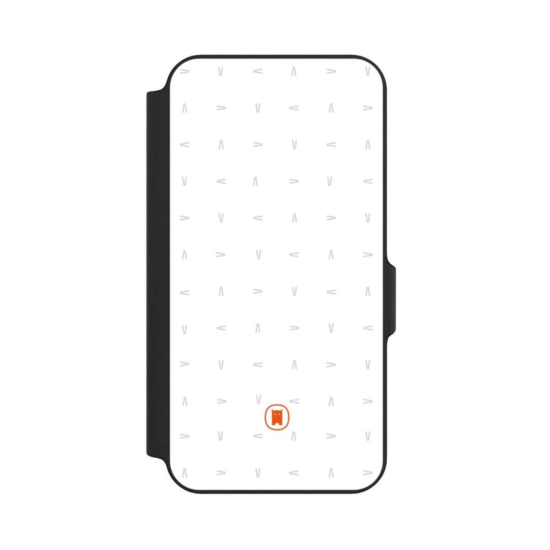 Galaxy S23 FE NIVOflip Nivocase Muster Weiss Grau