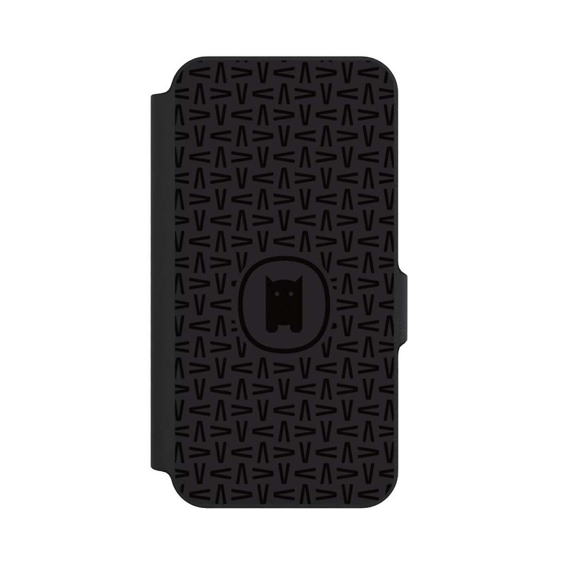 Galaxy S23 FE NIVOflip Nivocase Muster Schwarz Grau