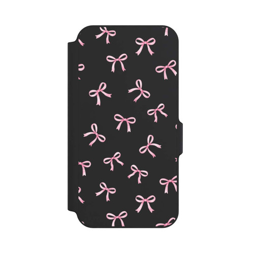 Samsung Galaxy S23 FE NIVOflip Pink Bows transparent with AI