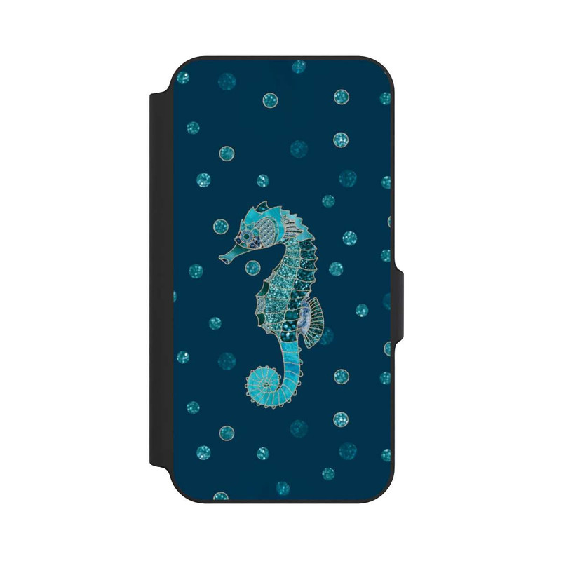 Galaxy S23 FE NIVOflip Glamour Sea Horse Art