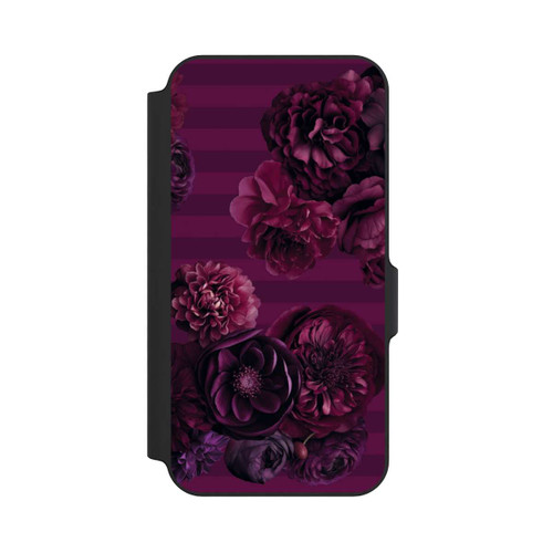 Samsung Galaxy S23 FE NIVOflip Majestic Baroque Blossom Dream Burgundy Pink mit KI
