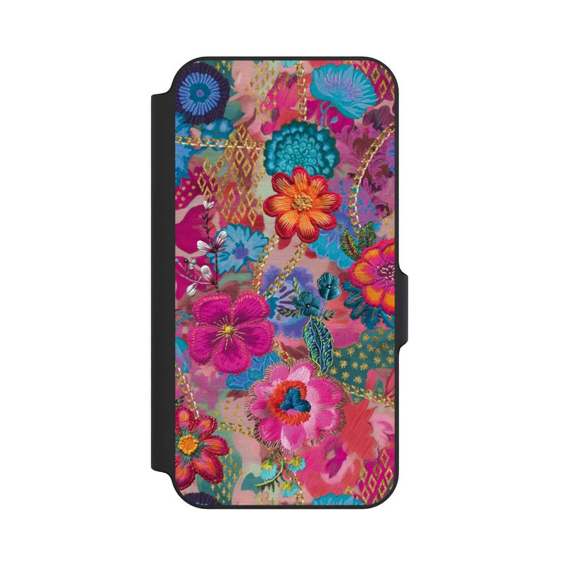 Galaxy S23 FE NIVOflip Patchwork Flowers With AI