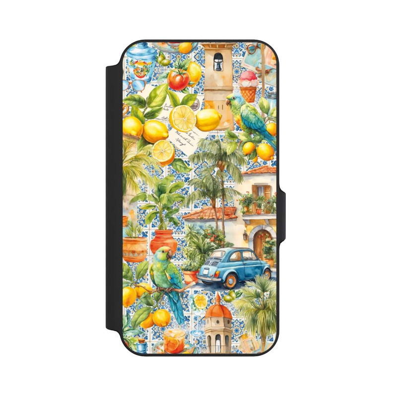 Galaxy S23 FE NIVOflip Whimsica Italian Travel Memories With AI