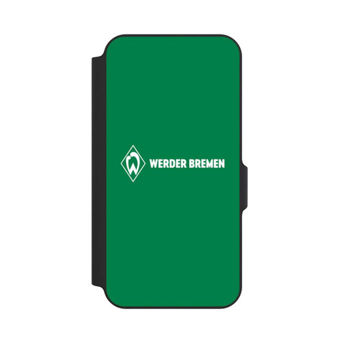 Samsung Galaxy S23 FE NIVOflip Werder Bremen Schriftzug Raute Grün