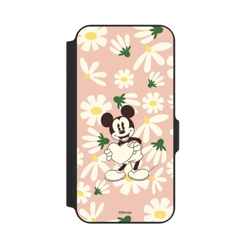 Samsung Galaxy S23 FE NIVOflip Micky Maus Blumen für Valentines Tag