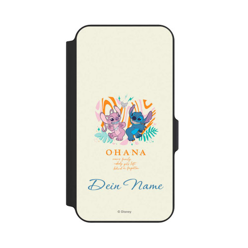 Samsung Galaxy S23 FE NIVOflip Stitch und Angel Personalisierbar