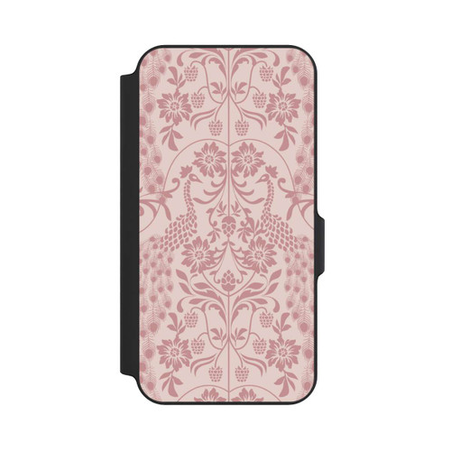 Samsung Galaxy S23 FE NIVOflip Vintage Peacock Garden Arts and Crafts Floral