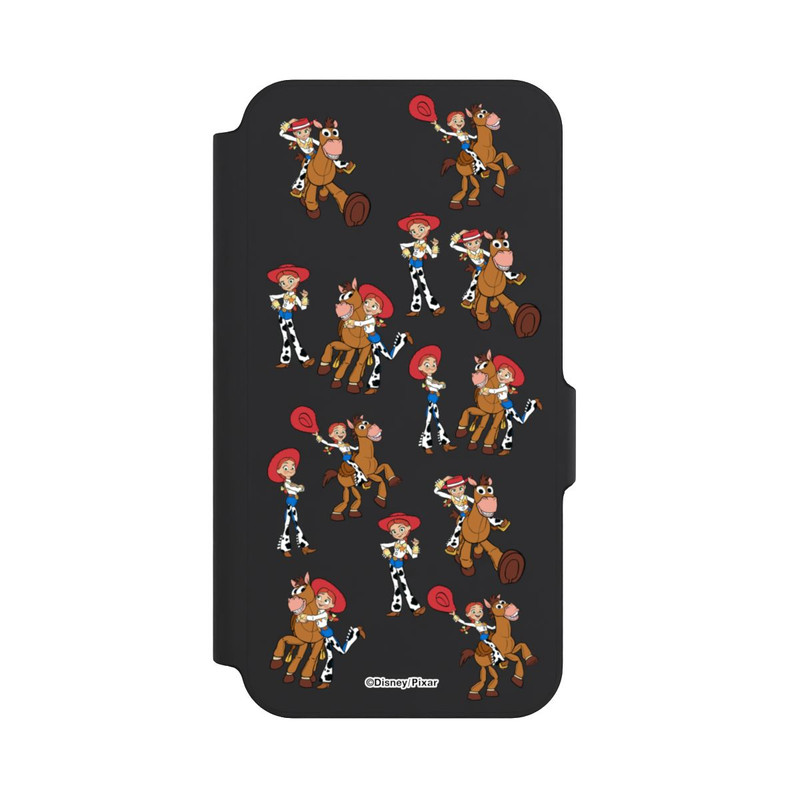 Galaxy S23 FE NIVOflip Toy Story 5 Jessie Cowboy Pattern Transparent