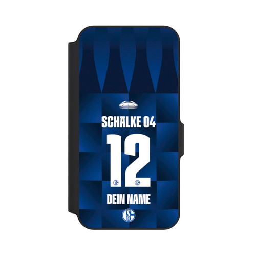 Samsung Galaxy S23 FE NIVOflip Schalke 04 Trikot Personalisierbar 26-27