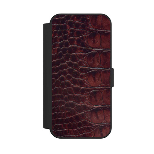 Apple iPhone 16 NIVOflip Cuir de Crocodile