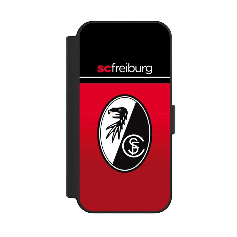 iPhone 16 NIVOflip SC Freiburg - Schwarz Rot