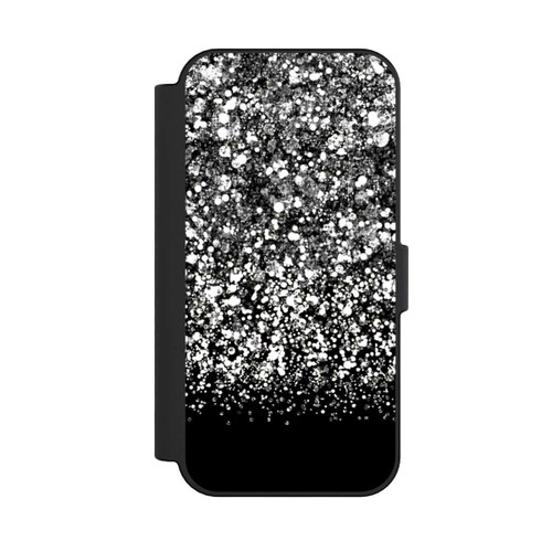 Apple iPhone 16 NIVOflip Schneefall Glitzerlook