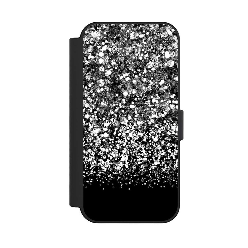 iPhone 16 NIVOflip Schneefall Glitzerlook