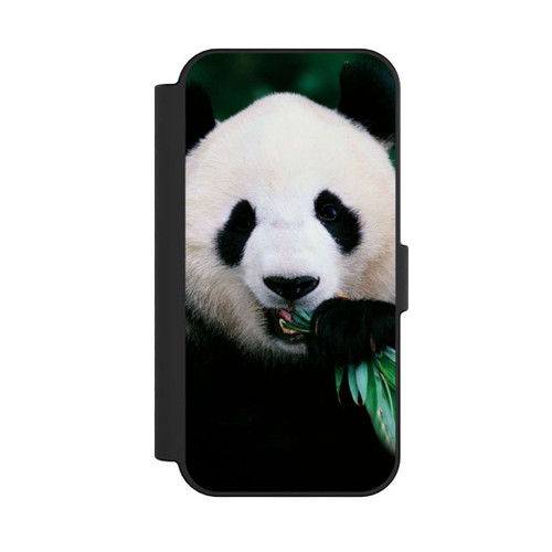 Apple iPhone 16 NIVOflip Panda mit Bambus