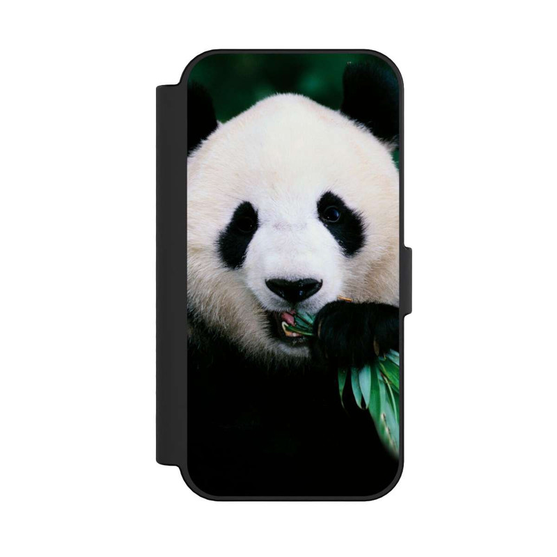 iPhone 16 NIVOflip Panda mit Bambus