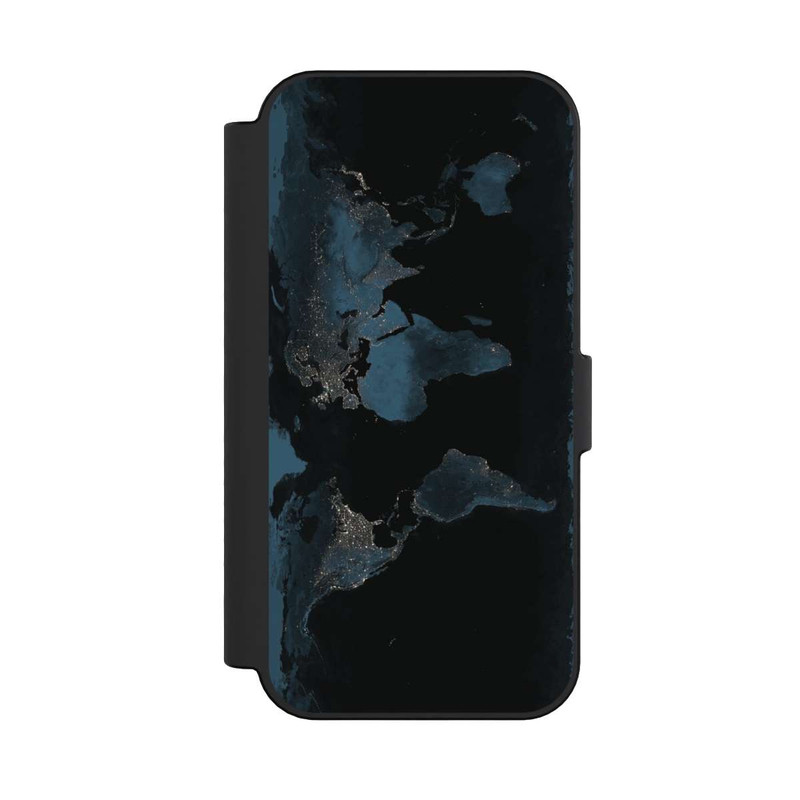 iPhone 16 NIVOflip Nachtlichter Weltkarte