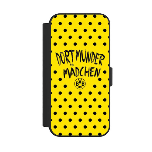 Apple iPhone 16 NIVOflip BVB Dortmunder Mädel Punkte