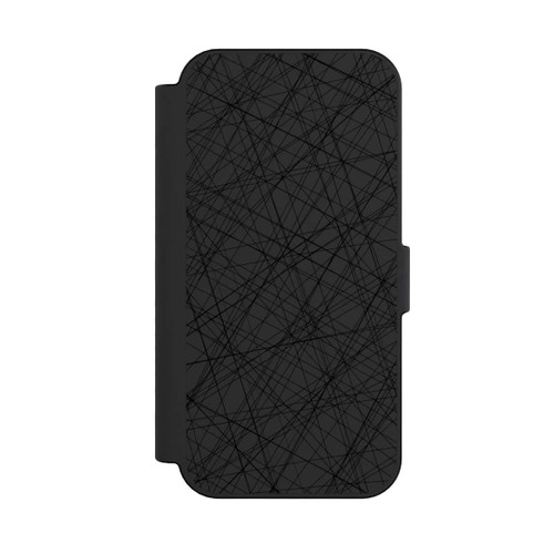 Apple iPhone 16 NIVOflip Scratches Black ohne Hintergrund