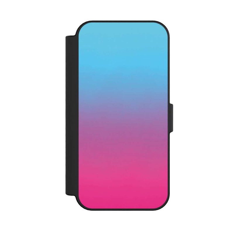 iPhone 16 NIVOflip Dégradé de Couleur Bleu Rose Vif