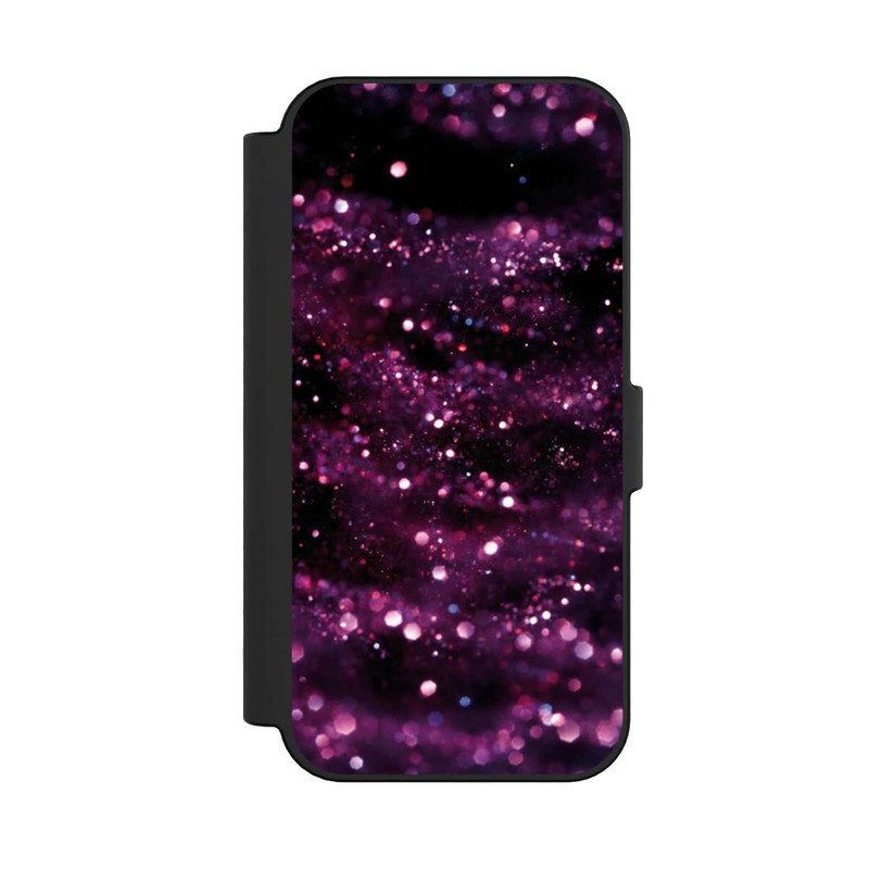 iPhone 16 NIVOflip Lilac Sparkles Look