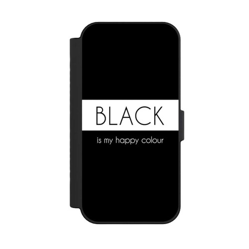 Apple iPhone 16 NIVOflip Black is my Happy Colour