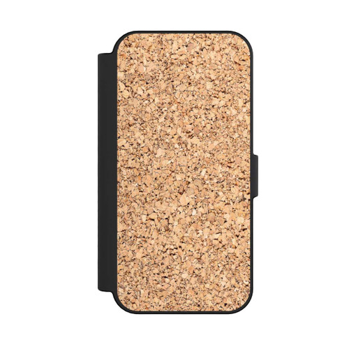 Apple iPhone 16 NIVOflip Kork Holzlook