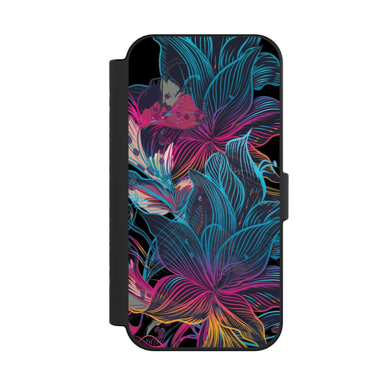 iPhone 16 NIVOflip Neon Flower Power