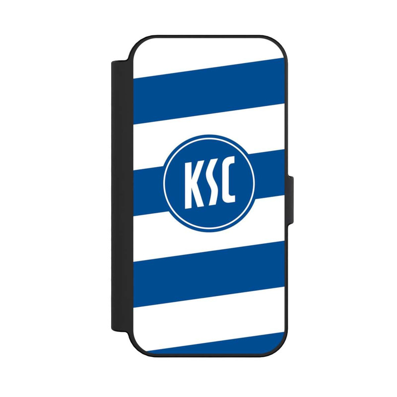 iPhone 16 NIVOflip KSC Logo Gestreift