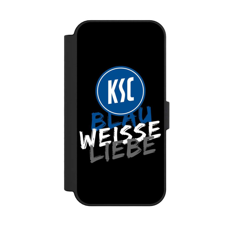 iPhone 16 NIVOflip Blau Weisse Liebe - KSC