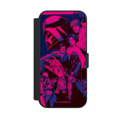 Apple iPhone 16 NIVOflip Star Wars Characters - Ultraviolet