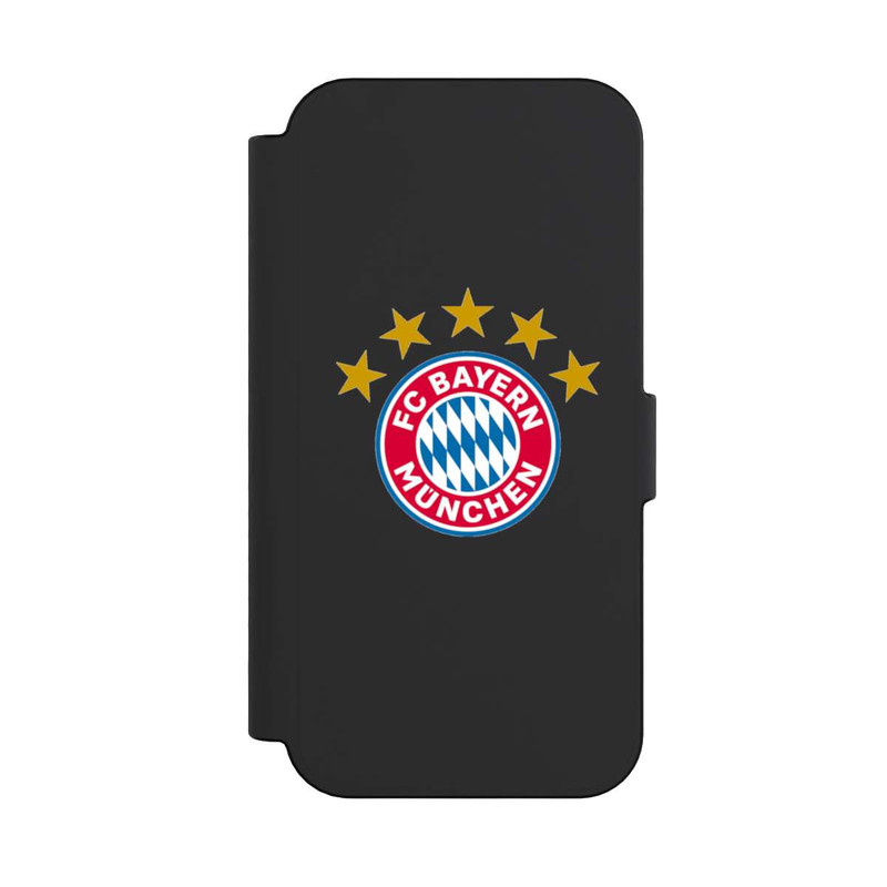 iPhone 16 NIVOflip FCB Logo mit Sterne - ohne Hintergrund