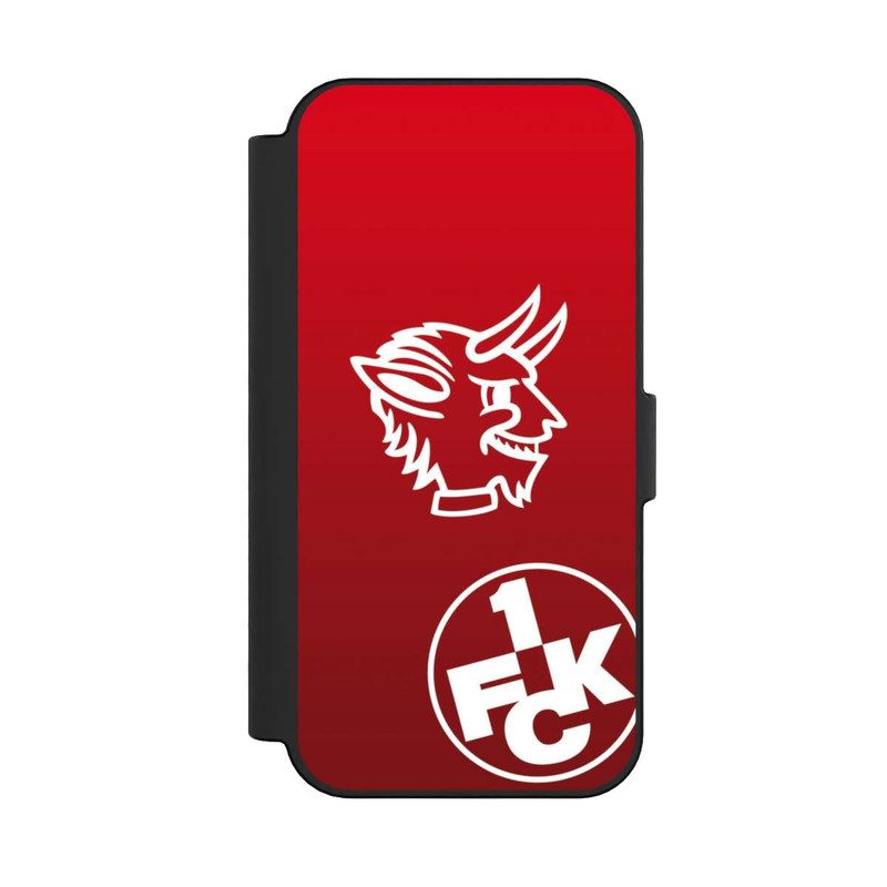 iPhone 16 NIVOflip Teufelskopf FCK auf Rot
