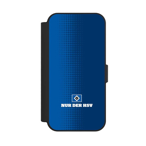 Apple iPhone 16 NIVOflip Nur der HSV - Rautenraster Blau