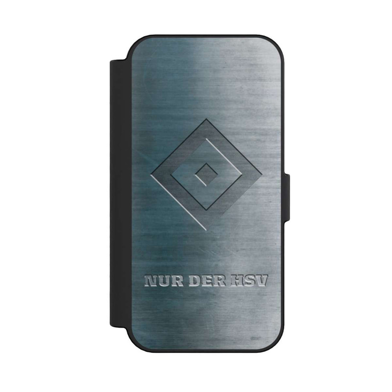 iPhone 16 NIVOflip Nur der HSV Metalllook